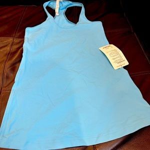 Lululemon Cool Racerback Tank Sky Blue sz8 NWT